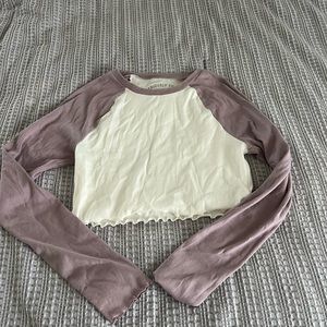 Large size crop top